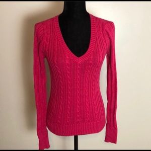 Hot pink sweater